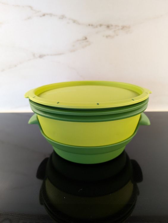 Tupperware Behälter & Ähnliches: Vapeur Légumes Micro-ondes Tupperware Vert, Neuf – Neu (gemäss Beschreibung) aus Collombey von moribana
