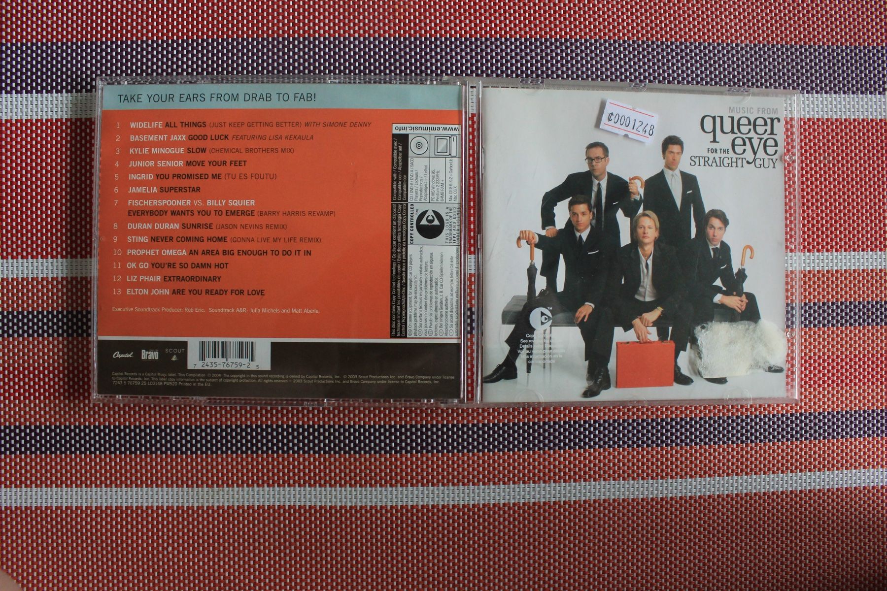 CD: Various - Queer Eye For The Straight Guy Soundtrac... – Usato da Geroldswil venduto da CD-Verkauf-2022