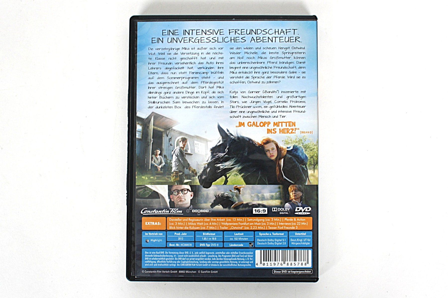 Tutti i DVDs: CONSTANTIN FILM DVD Ostwind – Usato da Zollikofen venduto da Restwert_Zollikofen 1