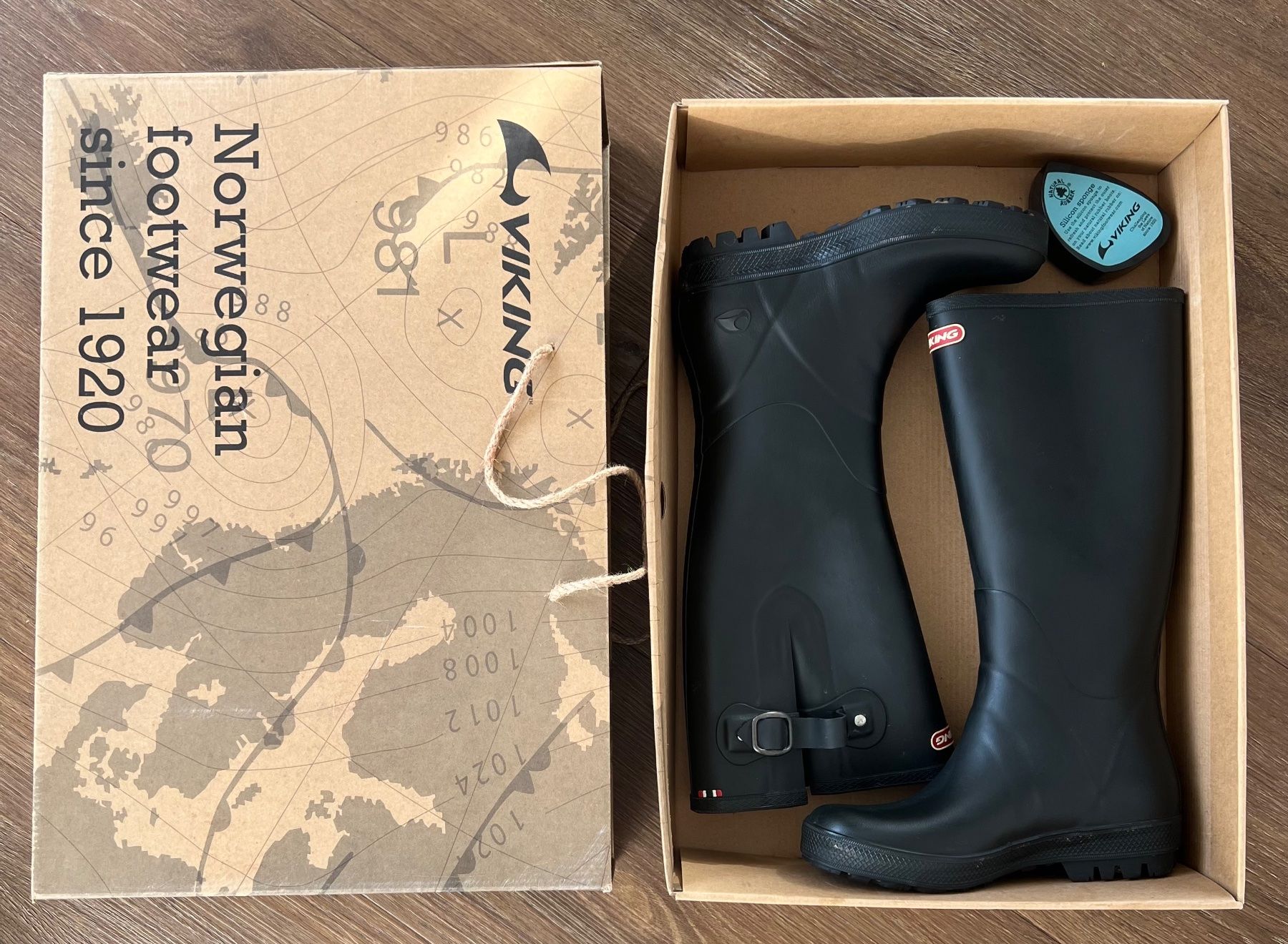 Viking Scarpe da donna: VIKING Gummistiefel Gr. 36 black – Usato da Zürich venduto da An_B