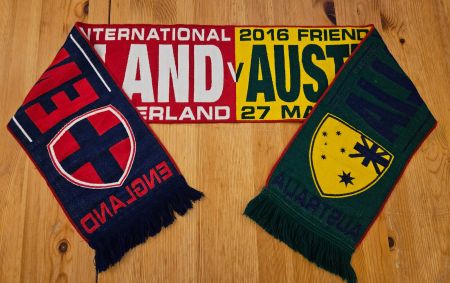 England vs. Australien 2016 Schal Fussball Pub Friendly
