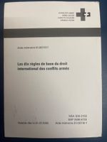 Notice militaire les dix règles de base du droit internatio.