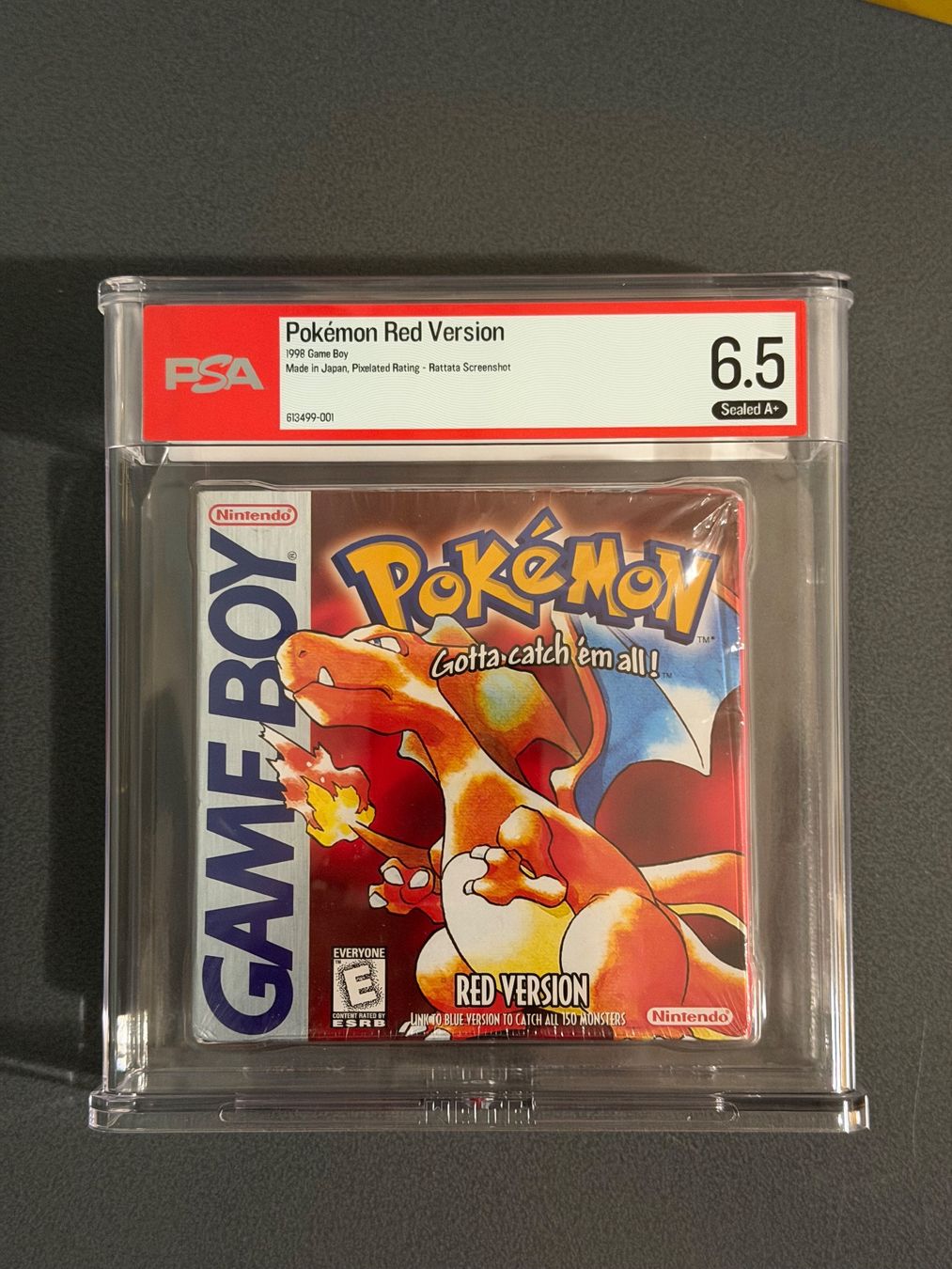 Pokémon Giochi: Pokemon Red Version Sealed 2nd Print PSA WATA Grade Game Boy – Nuovo e nell'imballaggio originale da Ostermundigen venduto da capitalcollector 1