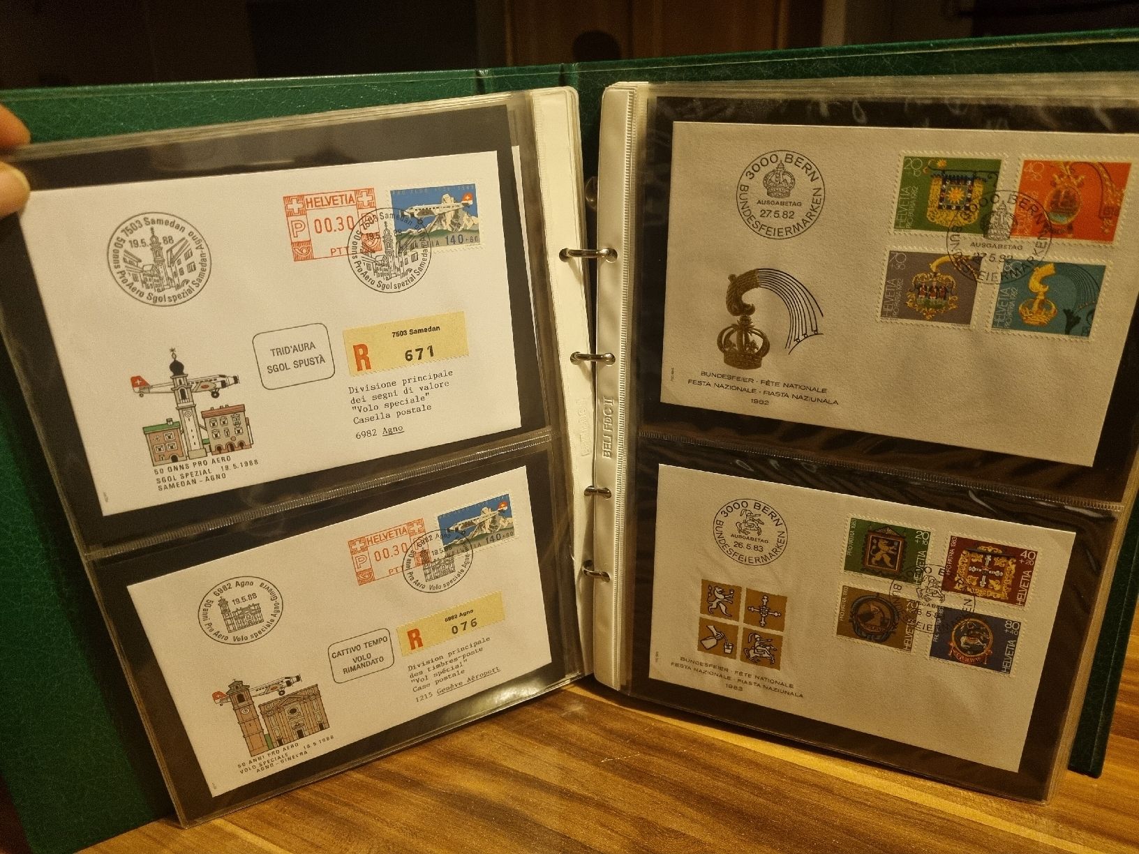 Enveloppes & pochettes d'envoi: FDC MIT BRIEFMARKEN – D'occasion à Ostermundigen par vintage60 1