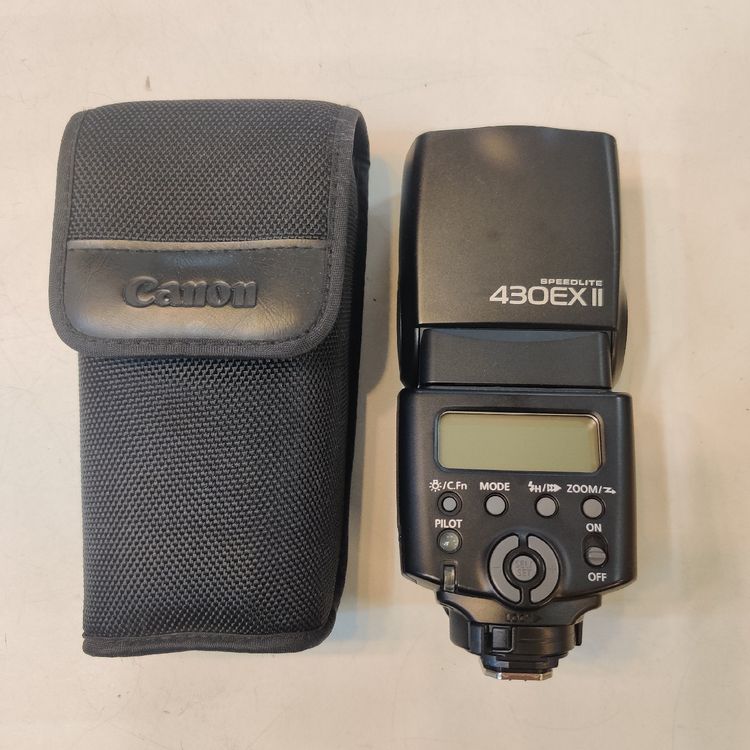 Canon Speedlite 430EX II Blitzgerät mit Tasche 1