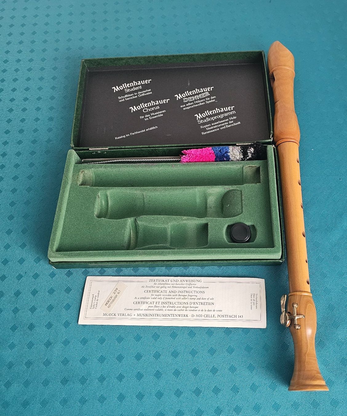 Strumenti musicali: ***Mollenhauer *** Blockflöte – Usato da Bronschhofen venduto da Xena37 1