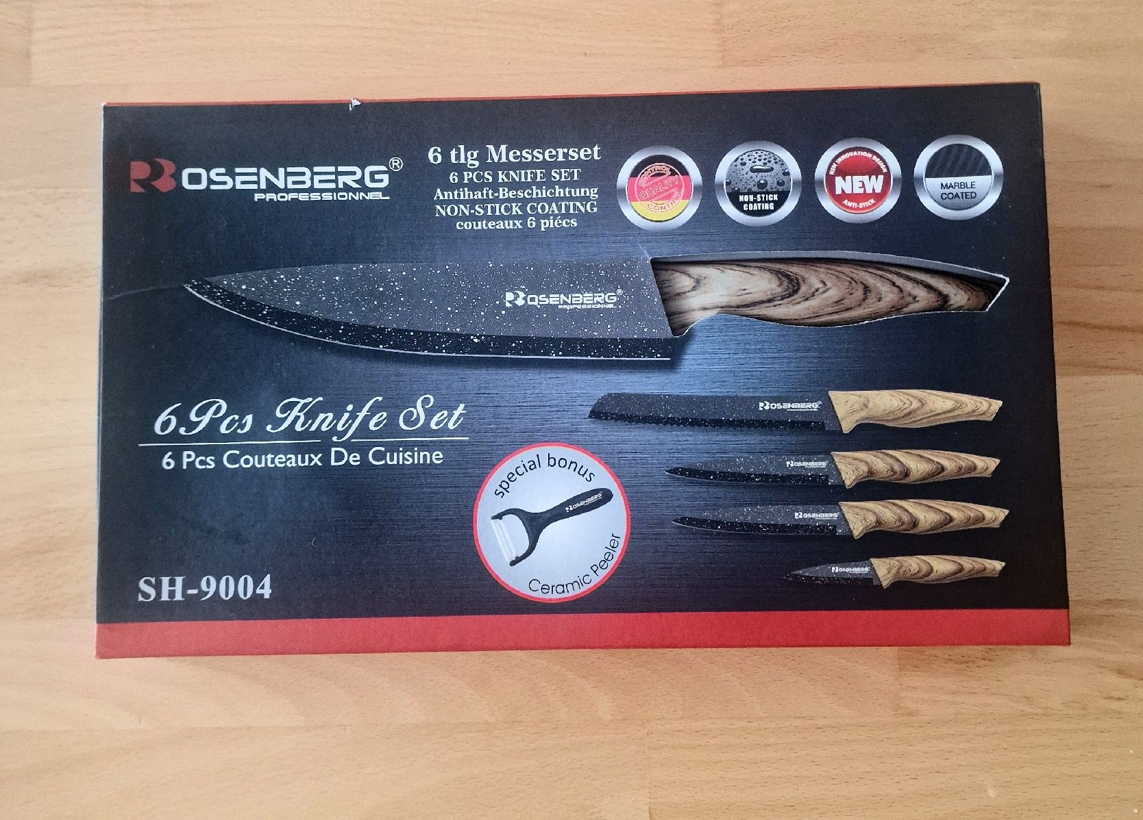 Komplettküchen: Titel: Küchenmesser Set 6-teilig – Neu und originalverpackt aus Pratteln von Zifah1971 1