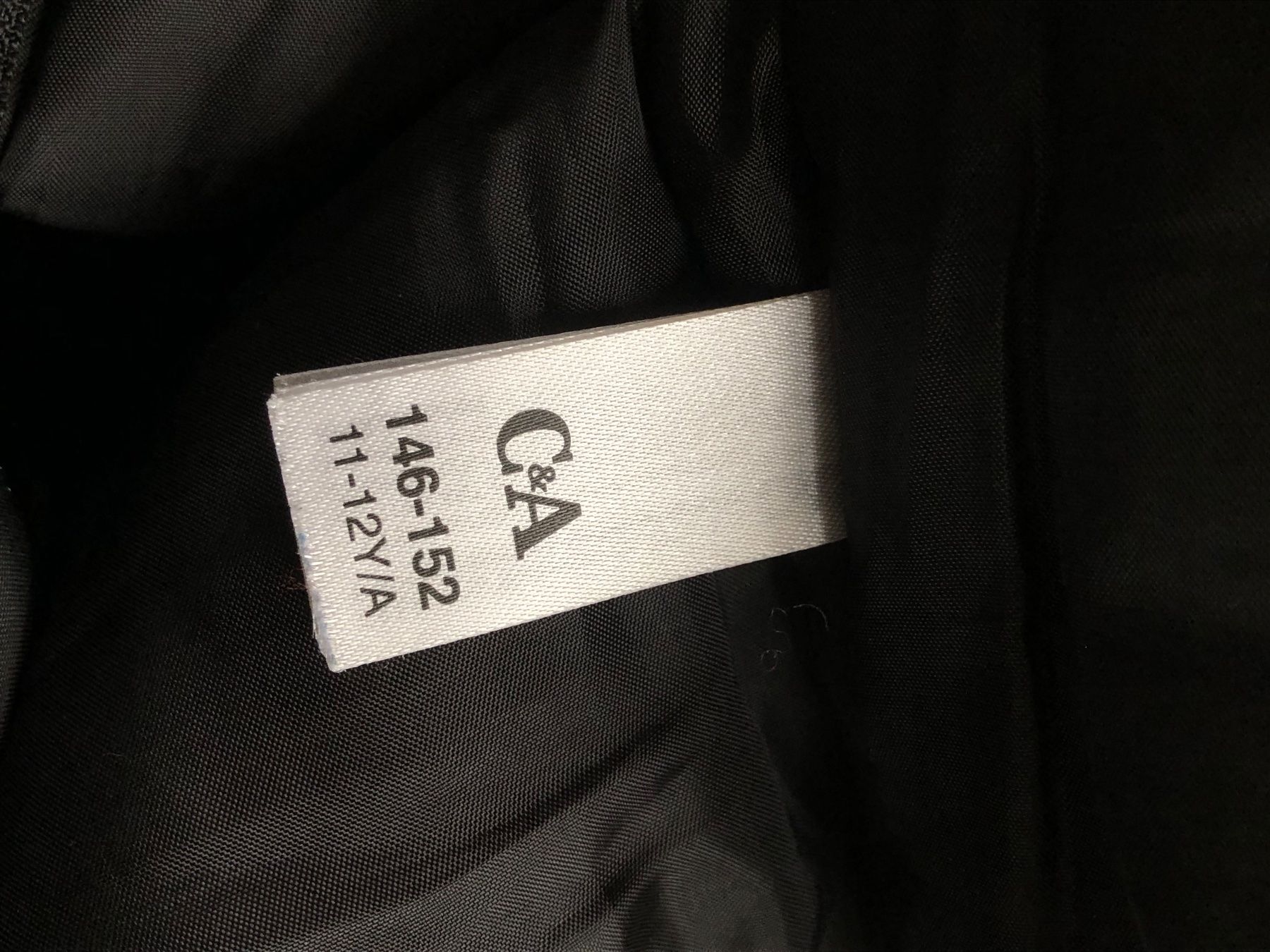 C&A Pantaloni: Skihose schwarz 146/152 – Usato da Aarau venduto da arra7 5
