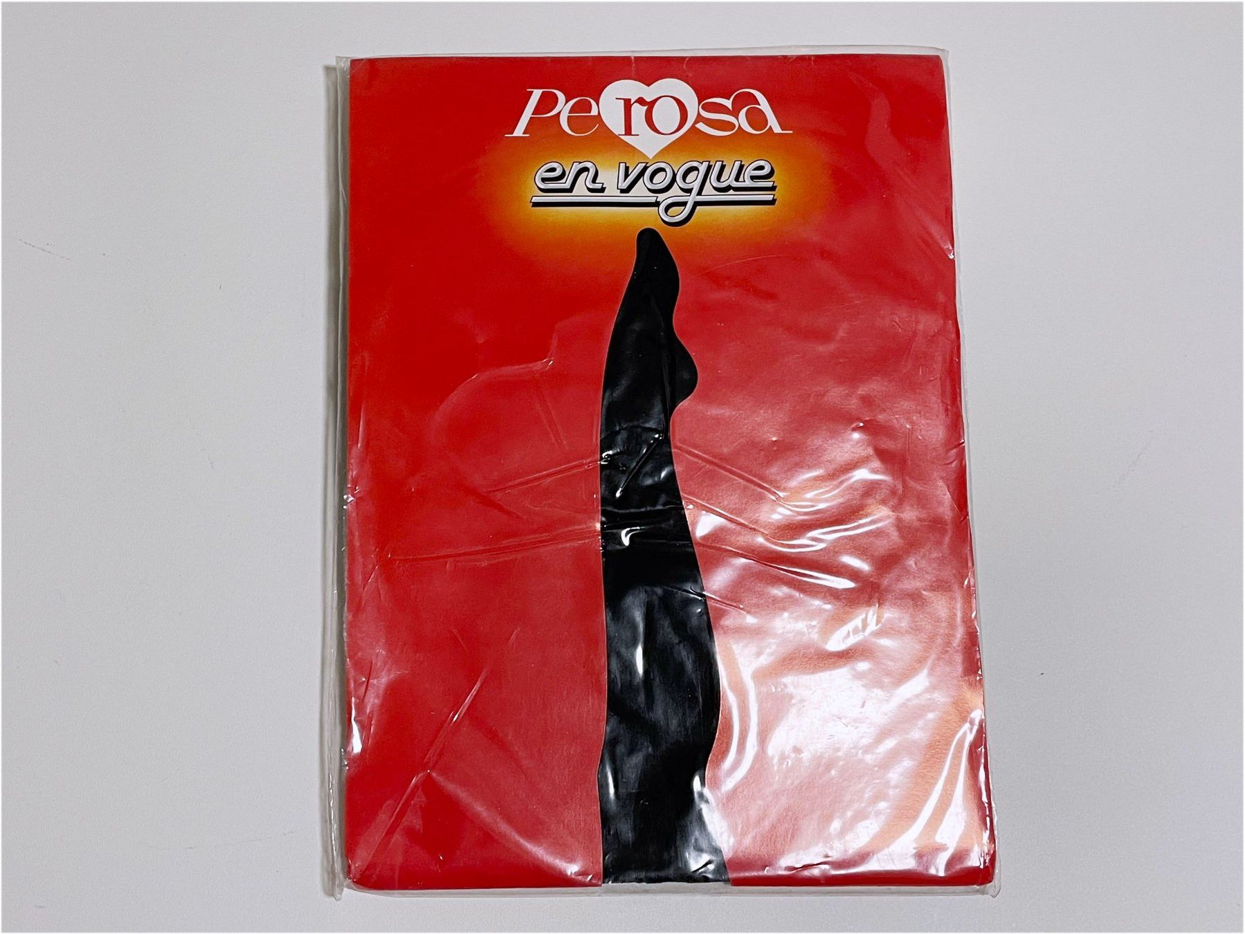 Calze & Collant: Strumpfhose Gr. 8.5 PEROSA schwarz transparent feines Muster – Nuovo e nell'imballaggio originale da Brüttisellen venduto da Buxus