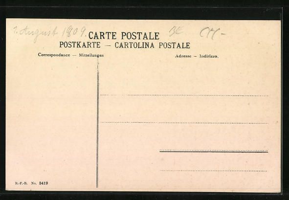 Cartoline postali: AK Meyringen, Partie an der Kirche – Usato da Berlin venduto da bartko-reher 1