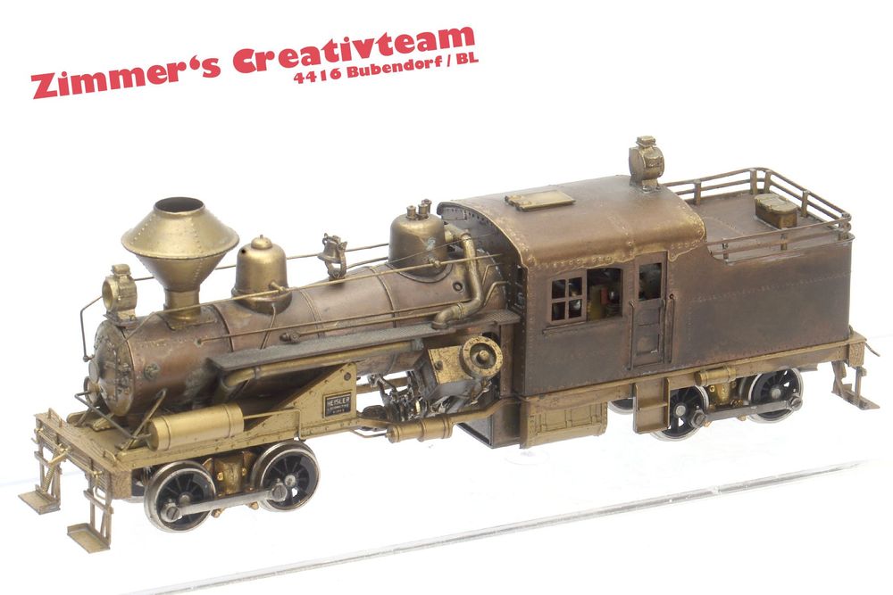 UNITED SCALE MODELS PFM 0-4-4-0 65 TON HEISLER messing Lok (Gebraucht ...