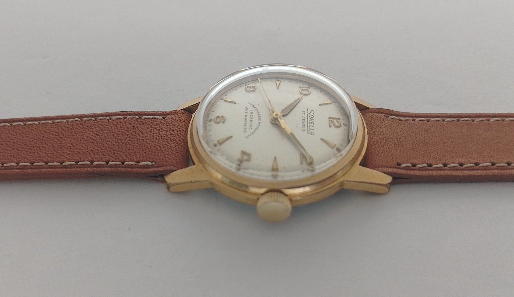 Orologi: Vintage Sonella Handaufzug – Usato da Basel venduto da Givens_Watches 2