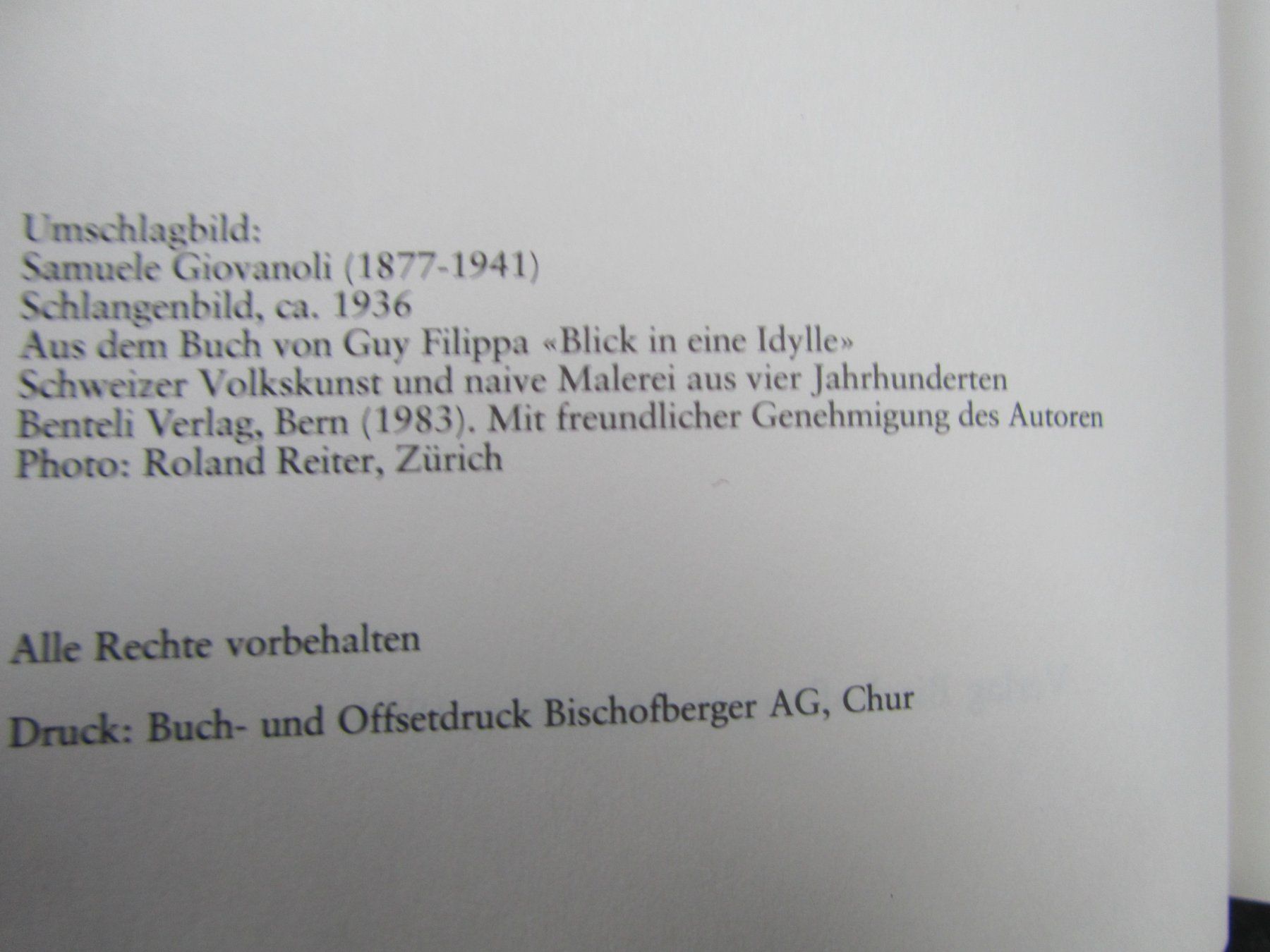Libri: Leb wohl mein liebes Engadin – Usato da Seengen venduto da mikelele 1