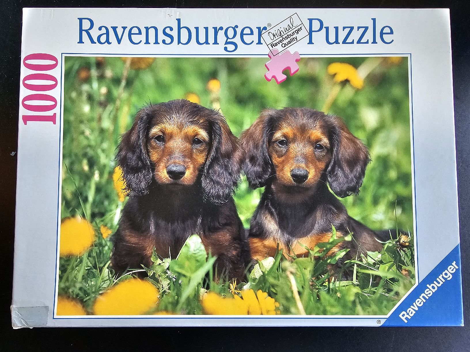 Ravensburger Puzzles: Ravensburger Puzzle 1000 Teile - Dackelwelpen – Gebraucht aus Altstätten SG von Carrybones
