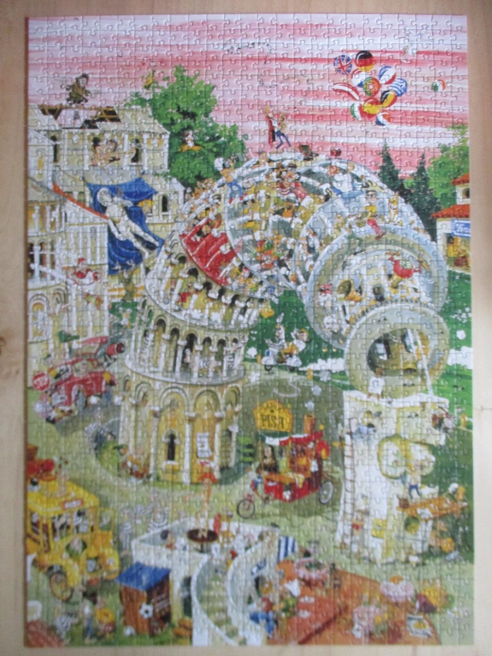 Heye Puzzle: Heye Puzzle, Crisp Pisa in Motion – Usato da Birsfelden venduto da alles-muss-raus 1