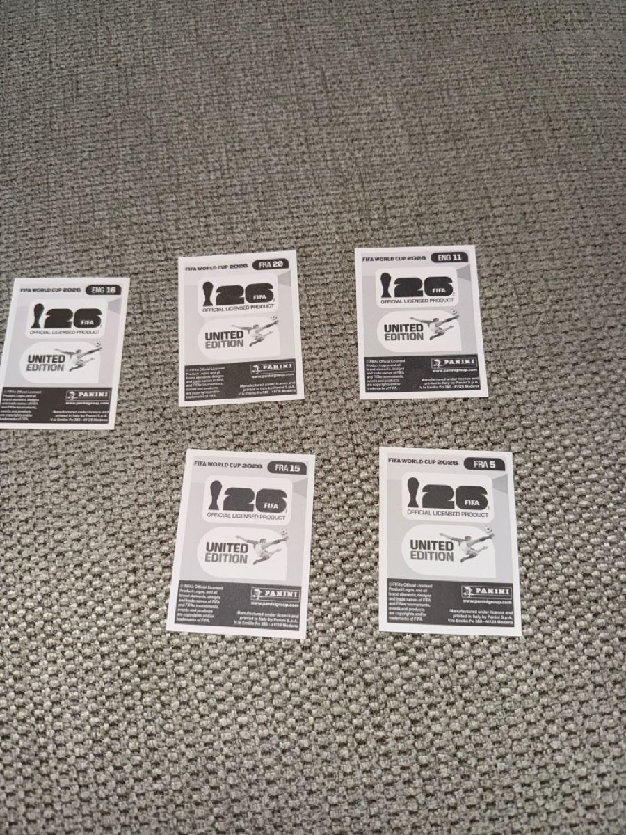 Panini Alben: Panini FIFA World Cup 2026 set 5 pcs – Neu (gemäss Beschreibung) aus Oberdorf BL von nil_5tdg 1