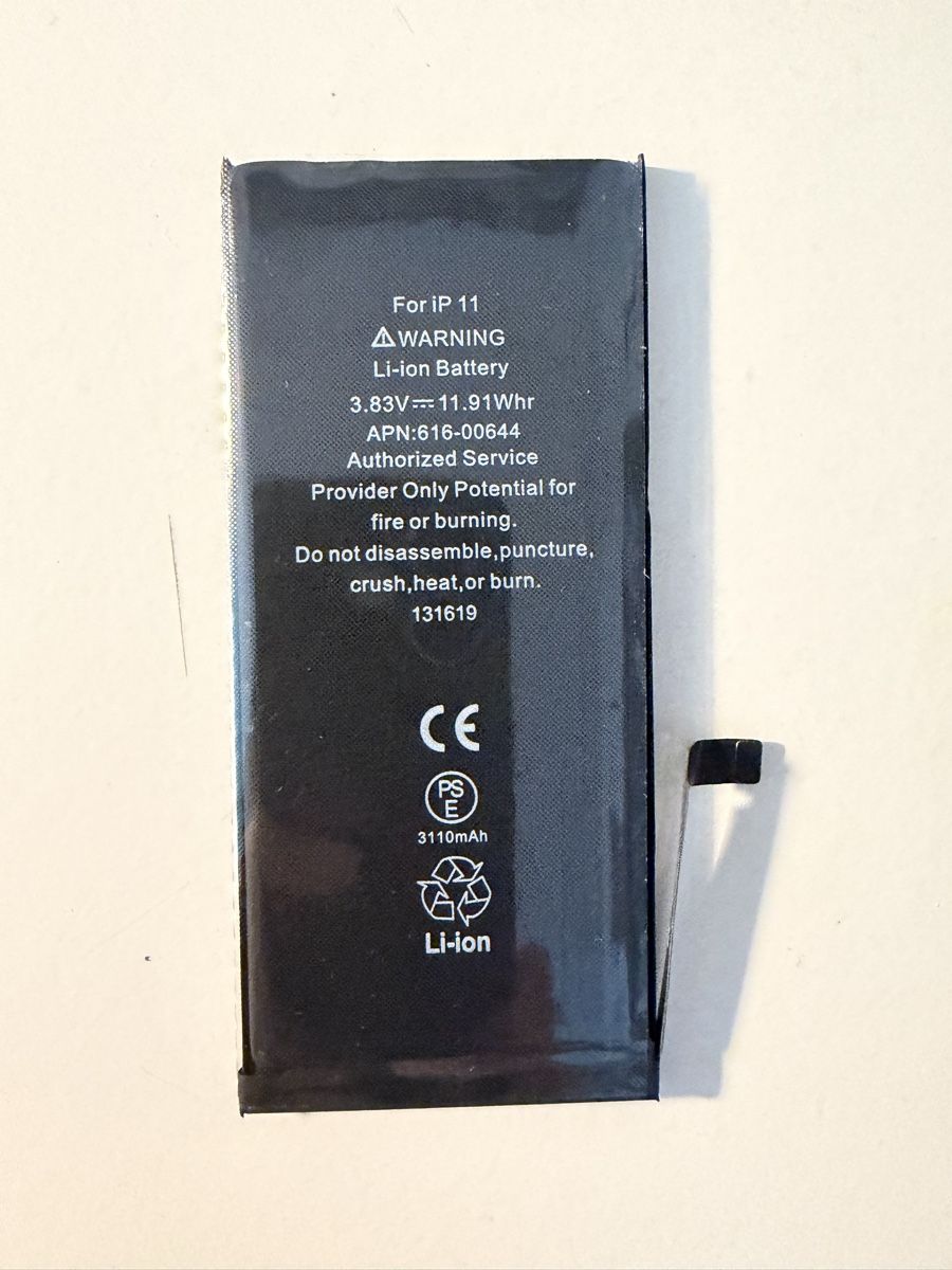 Apple Batterie: iPhone 11 Batterie – Nuovo (secondo la descrizione) da Zürich venduto da Stingosaurus