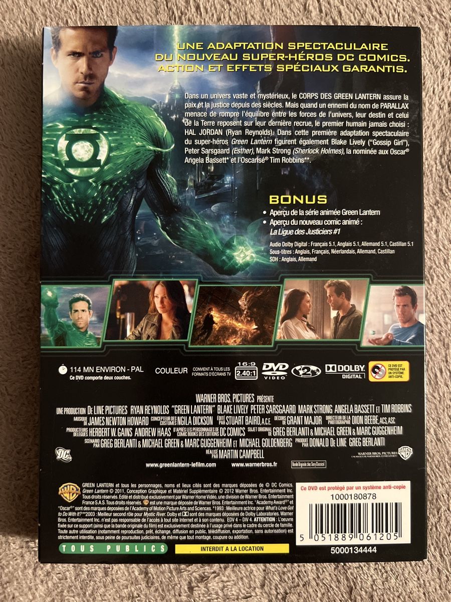 Tutti i DVDs: Green Lantern DVD  – Nuovo (secondo la descrizione) da Oberengstringen venduto da Rogi9698 1
