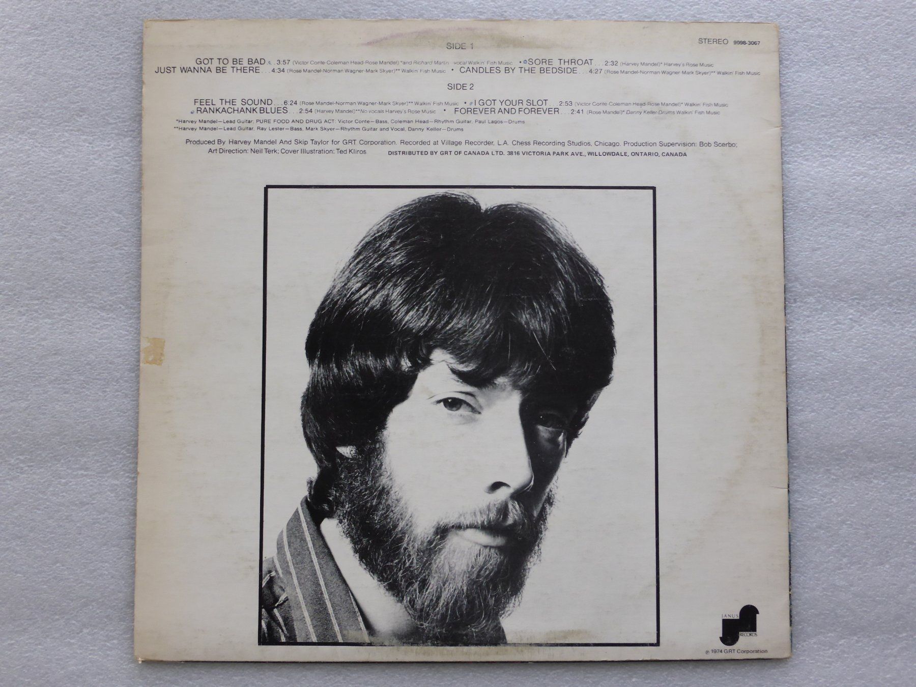 Dischi in vinile: VINYL  LP   HARVEY MANDEL – Usato da Küssnacht am Rigi venduto da Sunnestrahl 3