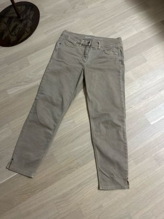 Gerry Weber Hose Best4me Cropped beige Grösse 40 gut
