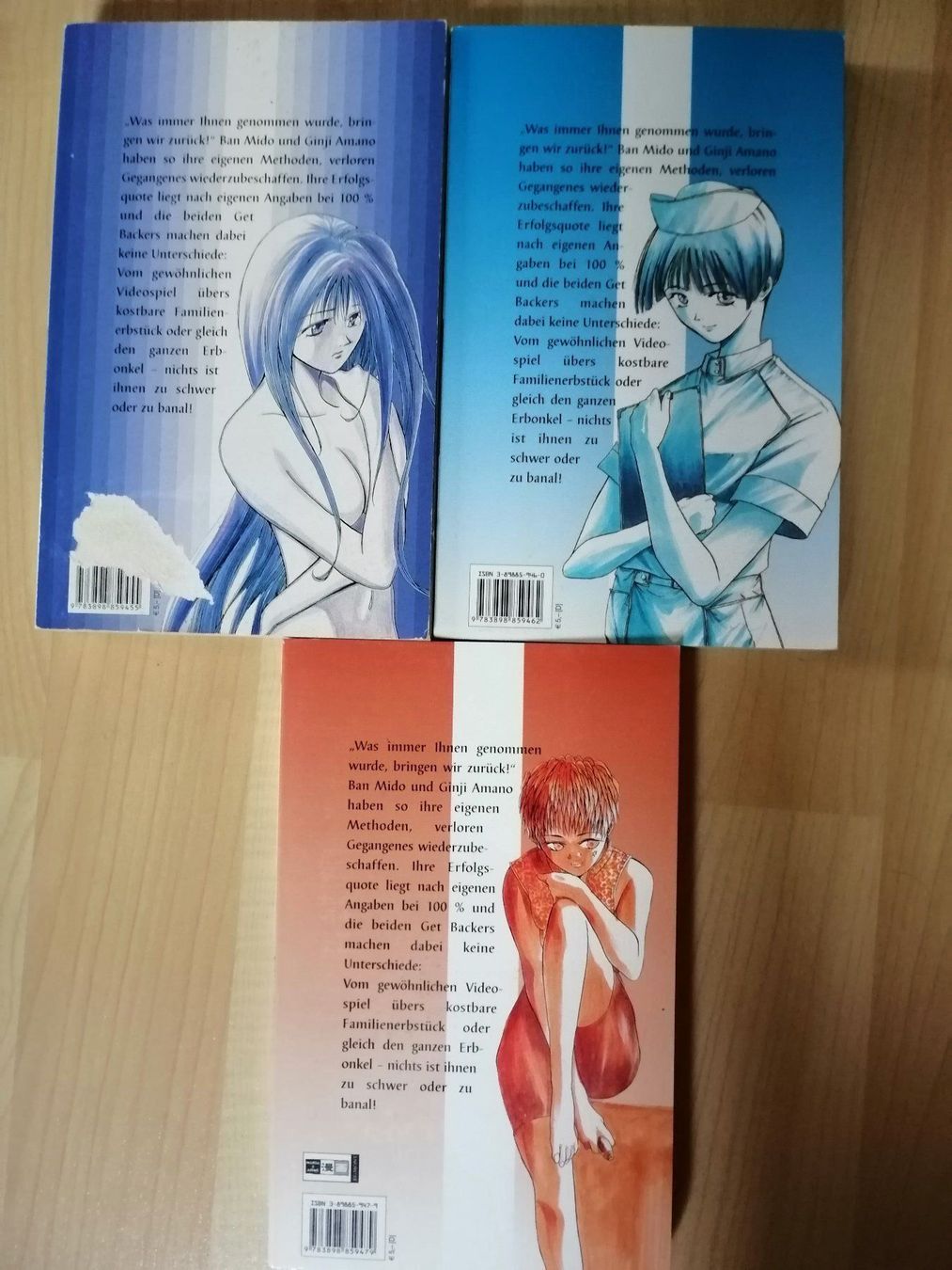 Fumetti: Get Backers 1-3,12 – Usato da Wichtrach venduto da Schmockerpidu 2