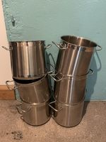 casseroles inox 10 litres – très bon état.