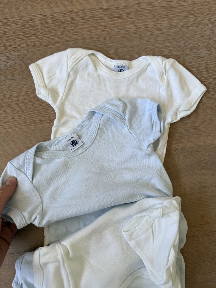 Petit Bateau Lotti & Set di vestiti: Petit Bateau Bodies kurzarm 81 – Usato da Bern venduto da wit_9rjw 5