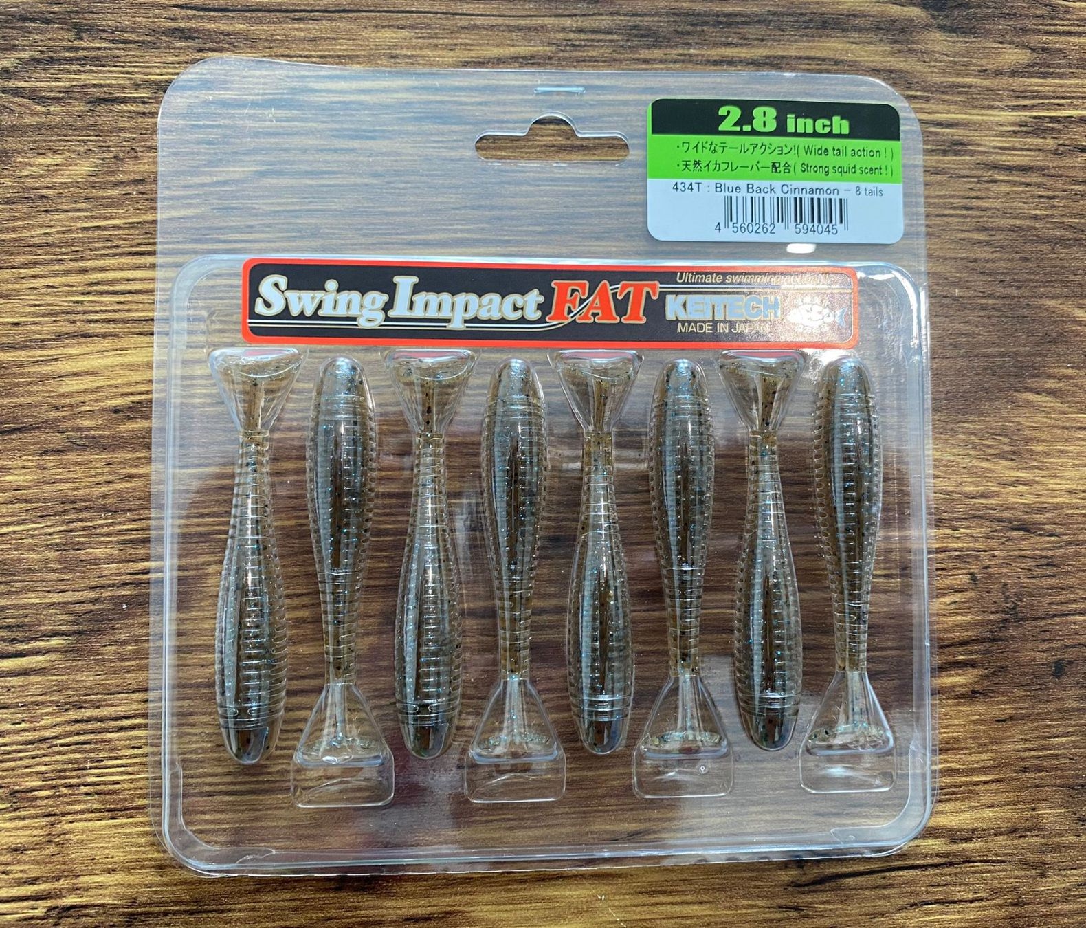 Esche: KEITECH FAT SWING IMPACT 2.8" – Nuovo e nell'imballaggio originale da Widnau venduto da Fishingtackle_Oggy