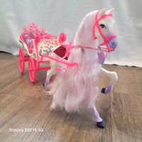 Barbie Pferd Diva mit Kutsche