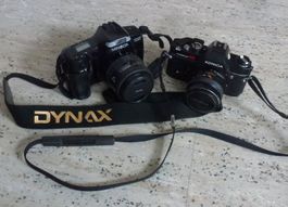 ++ Zwei alte Fotoapparate für Bastler
