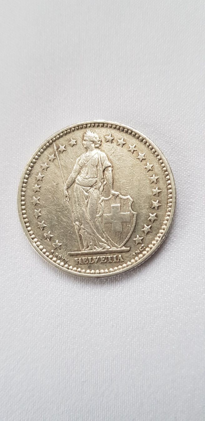 Tutti le monete: 2 Franken 1886 Schweiz – Usato da Dällikon venduto da Toyfan 5