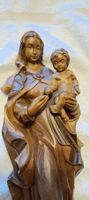 Madonna mit Kind | schöne handgeschnitzte Holzfigur