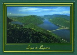 Lago di Lugano, Ceresio, Capolago, ungelaufen, Grossformat