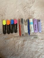 Schreibwaren Set Schneider Pelikan Pentel Ballpen Lineal