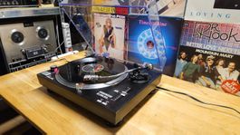 Traum Plattenspieler, DJ,mega Ausstattung m. Nadel,Haube neu