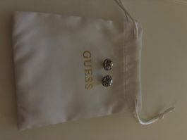 Guess Ohrstecker, Silber, Neuwertig, Top Zustand!