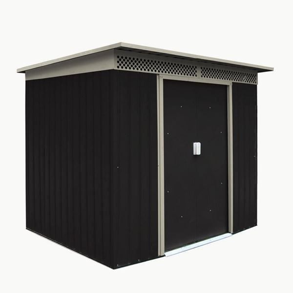 Metall Gerätehaus Anthrazit Geräteschuppen Gartenhaus Kaufen auf Ricardo