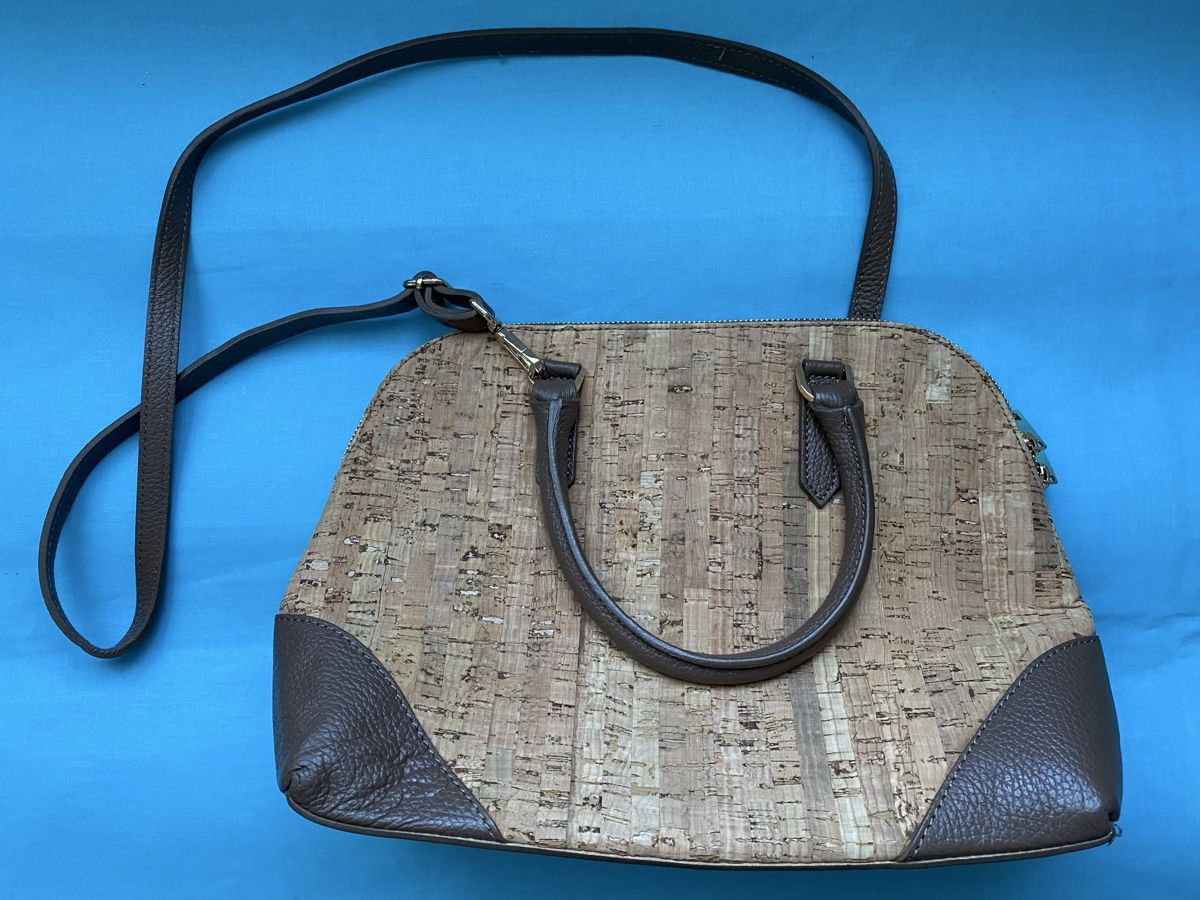 Borse da donna: Handtasche aus Kork mit Lederdetails – Usato da Flawil venduto da sonnengeist 1