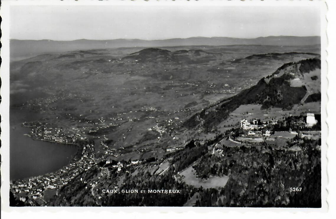 Cartoline postali: Caux - Glion - Montreux – Usato da Hochdorf venduto da Ziegel-16