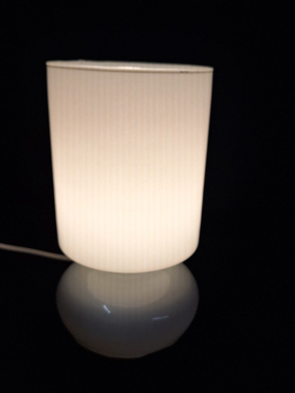 Ikea Lampade: IKEA Lykta Lampe Glas weiss , Farbabplatzer – Usato da Arlesheim venduto da shopradl 6