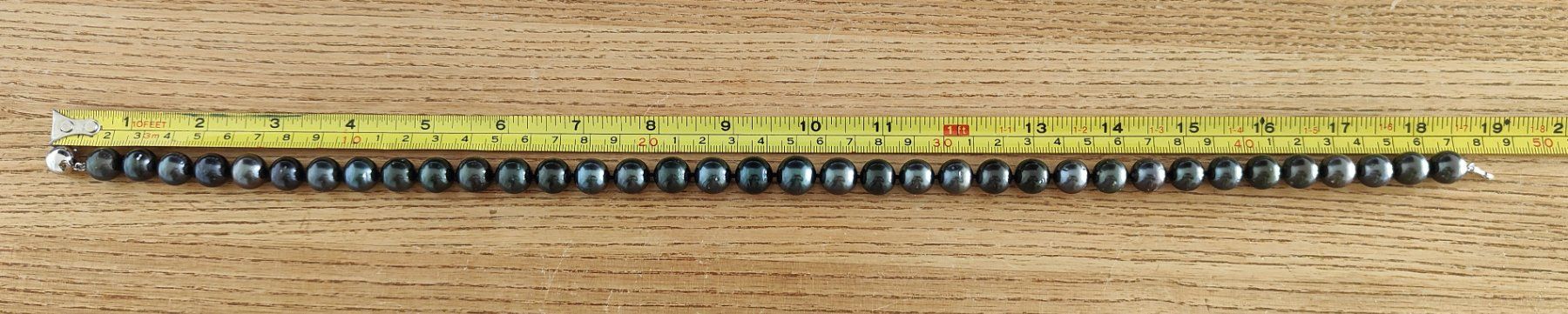Catenine: Tahitiperlencollier, rund, 11.3 -13.5mm – Nuovo e nell'imballaggio originale da Rümlang venduto da 21f 2
