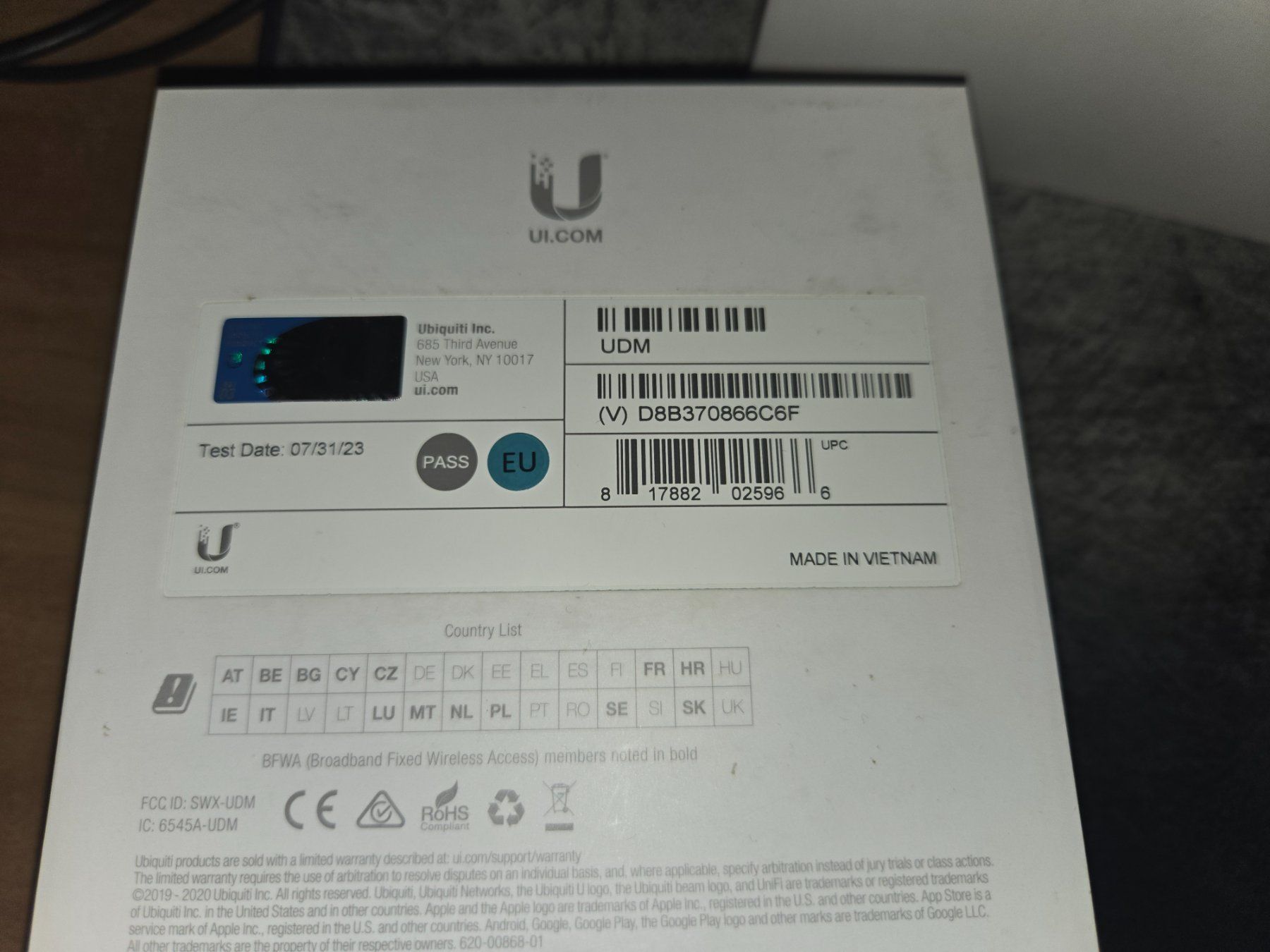 Ubiquiti Modem & Router: Ubiquiti UniFi Set: Dream Machine + AP FlexHD + Flex Mini – Usato da Yverdon-les-Bains venduto da pal_pn6d 4
