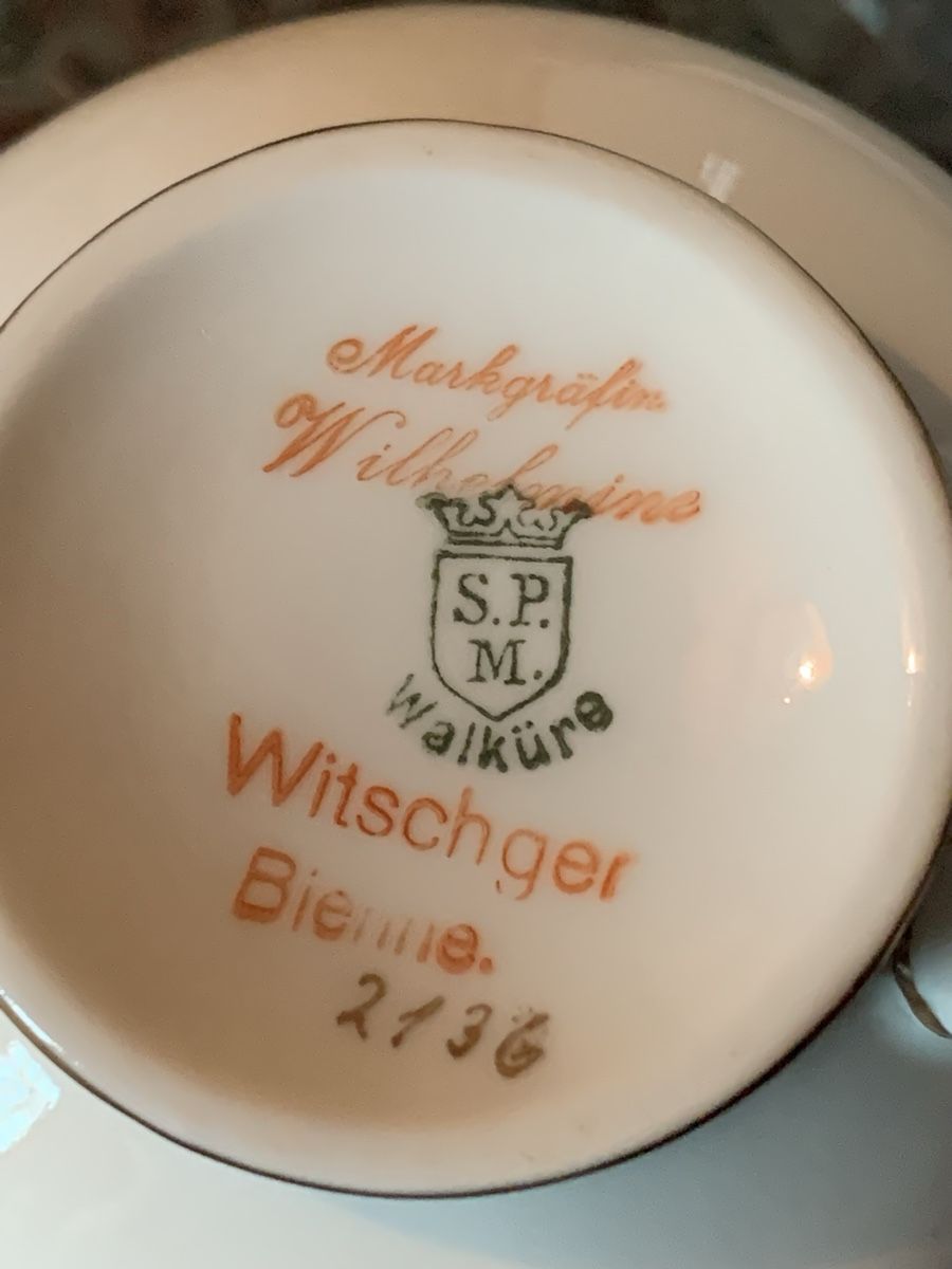 Geschirrsets: Tee- / Kaffeesevice von Walküre mit Dessertteller – Gebraucht aus Schliern b. Köniz von jss_nhp6 5