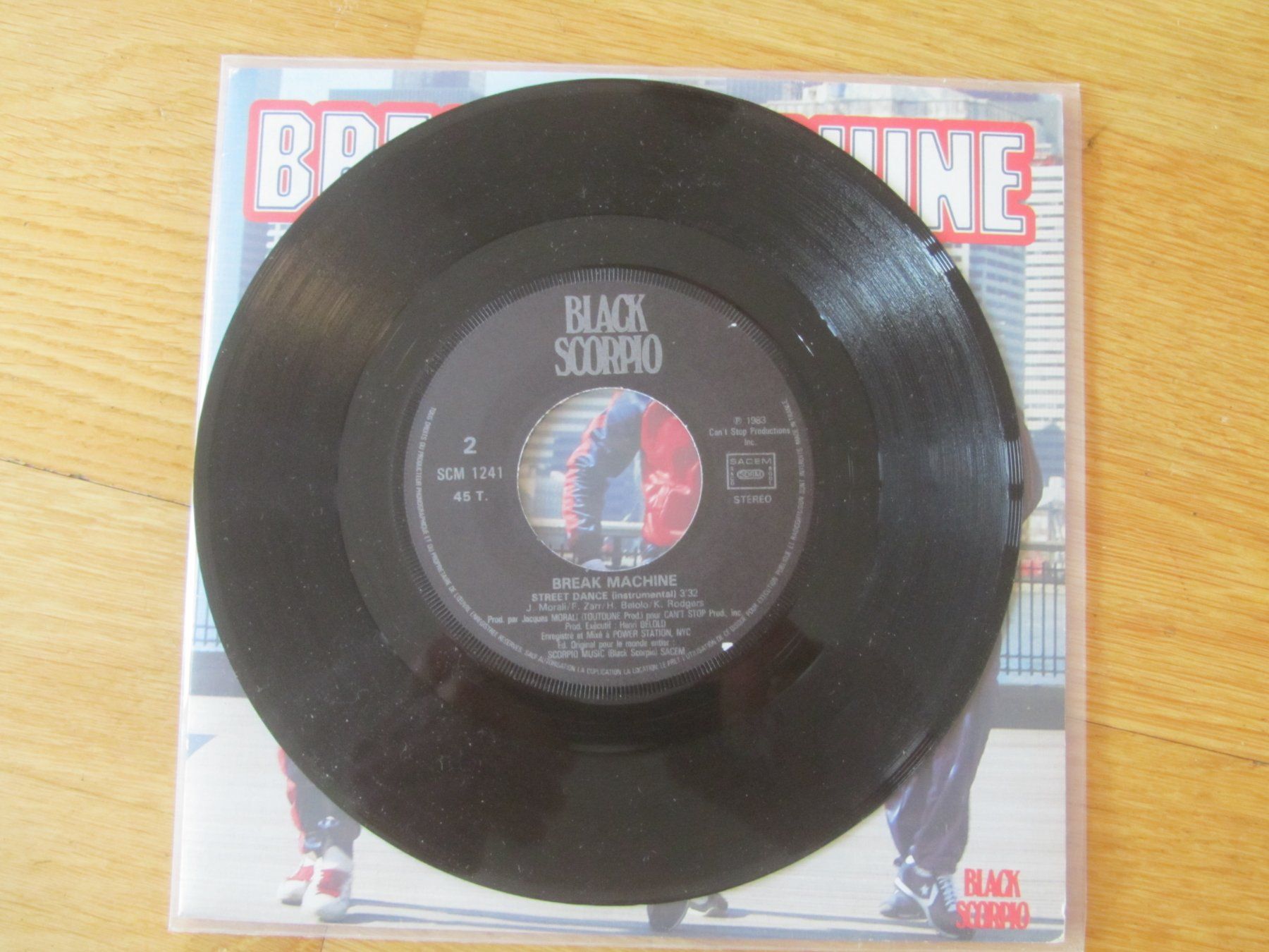 Dischi in vinile: Break Machine - Street Dance - Single Schallplatte Vinyl ... – Usato da Seengen venduto da mikelele 2