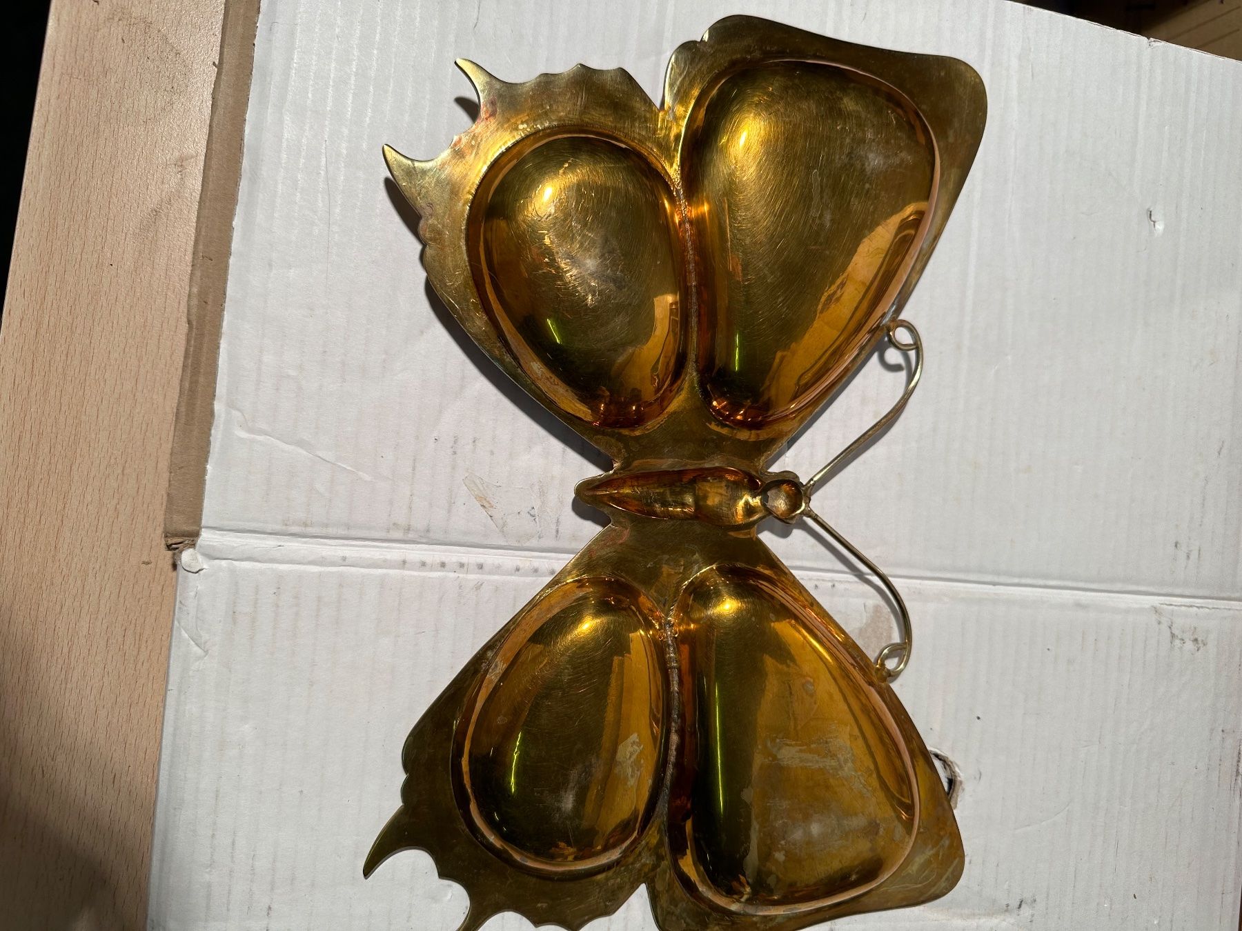Alle Dekorationen: Papillon en étain vintage antique – Gebraucht aus Lausanne von artnouveau04 1