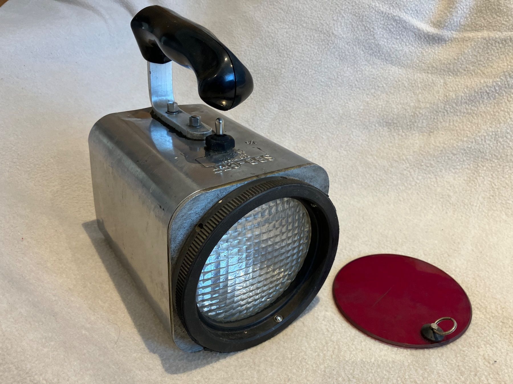 SBB/CFF/FFS Lampade: SBB Handleuchte/ Scheinwerfer mit Rotfilter - Top Zustand! – Usato da Zürich venduto da mar_2byv