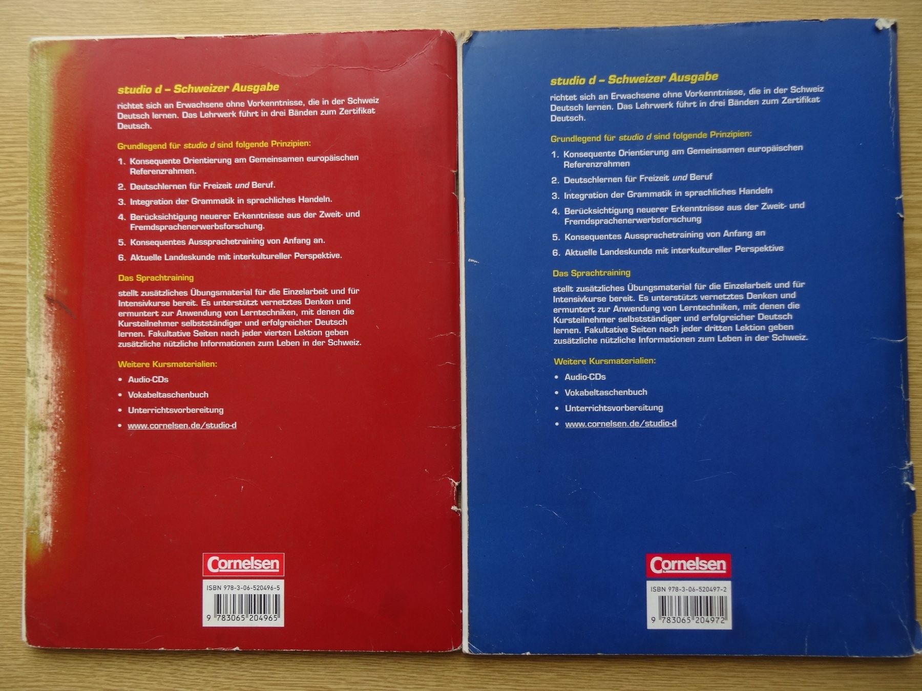 Bücher: Studio d Sprachtraining A1 und A2 (Schweizer Ausgabe) – Gebraucht aus Zürich von burdan 1