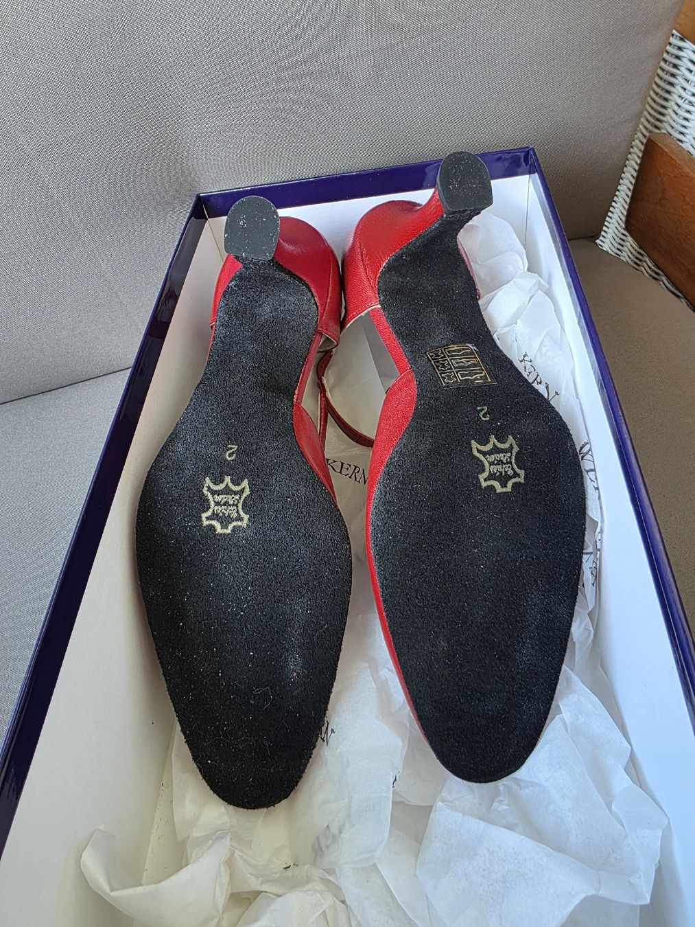 Scarpe da donna: NeueTanzschuhe Werner Kern Grösse 2 – Nuovo (secondo la descrizione) da Basel venduto da hummel03 2