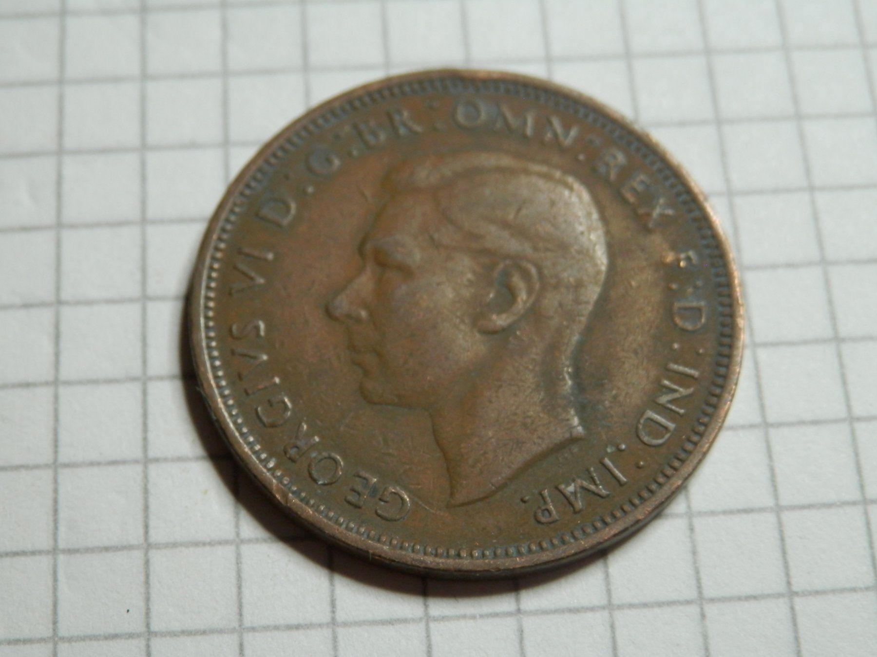 Tutti le monete: Großbritannien ½ Penny, 1944 – Usato da Weiach venduto da weiach81 1