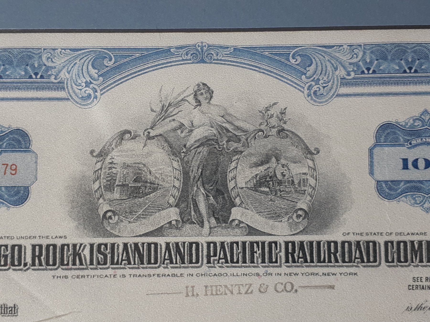 Dokumente: Nr. 8 Wertpapier in passendem Rahmen – Gebraucht aus Grindelwald von carro5 2